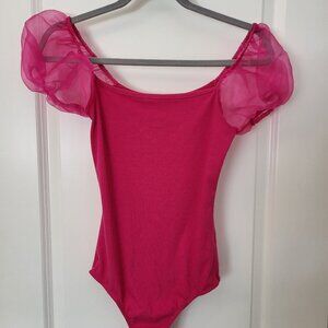 altar'd state hot pink bodysuit